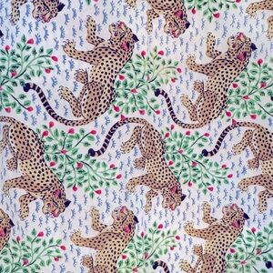 PRINTFRESH Leopard BAGHEERA Fabric TWIN xl sheet set